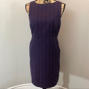 Ann Taylor Loft Patterned Sheath Dress